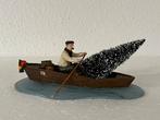 Boat with tree van Luville voor in een Kerstdorp!!, Diversen, Kerst, Ophalen of Verzenden, Zo goed als nieuw