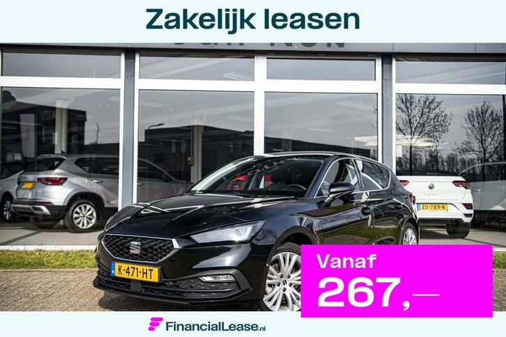 SEAT Leon 1.0 TSI Style Launch Edition | Elek. Trekhaak | Ca, Auto's, Seat, Bedrijf, Lease, Financial lease, Leon, ABS, Achteruitrijcamera