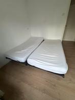Twee Auping bedden met matrassen, Huis en Inrichting, Slaapkamer | Bedden, Gebruikt, 90 cm, Eenpersoons, Ophalen of Verzenden