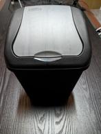 Afvalemmer, Huis en Inrichting, Woonaccessoires | Prullenbakken, Ophalen, Kunststof, Gebruikt, Minder dan 10 liter