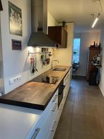 Keuken met Bosch apparatuur en Quooker kraan, Huis en Inrichting, Ophalen, Gebruikt, Wit, Hoekkeuken