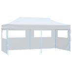 Partytent pop-up met zijwanden 3x6 m staal wit, Tuin en Terras, Partytenten, Partytent, Minder dan 4 meter, Nieuw, 2 meter of meer