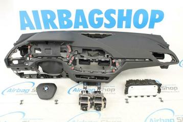 Airbag set Dashboard speaker blauwe stiksels BMW 1 serie F40 beschikbaar voor biedingen