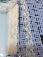 Antiek kant 8m Valenciennes kant ecru wit nieuw katoen, Hobby en Vrije tijd, Kantklossen, Ophalen of Verzenden, Nieuw, Overige typen