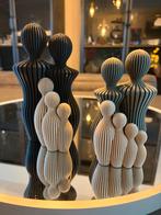 Familie beeldjes / decoratie 3D design, Overige kleuren, Nieuw, Ophalen of Verzenden, Glas