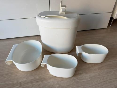 Ikea  ÖNSKLIG Opbergmanden commode 4-delig, wit, Kinderen en Baby's, Badjes en Verzorging, Zo goed als nieuw, Overige typen, Overige merken