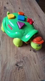 Fisher price schildpad, Ophalen of Verzenden, Zo goed als nieuw, Duw- of Trekspeelgoed