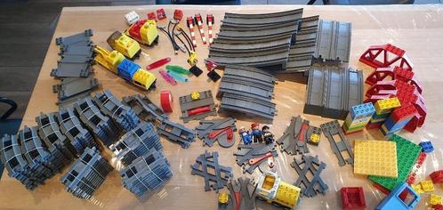 Lego Duplo treinen rails HEEL VEEL, Kinderen en Baby's, Speelgoed | Duplo en Lego, Gebruikt, Duplo, Losse stenen, Ophalen of Verzenden