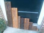 Verzameling 8 vintage speculaasplank houten speculaas plank, Verzamelen, Wanddecoratie, Gebruikt, Ophalen of Verzenden