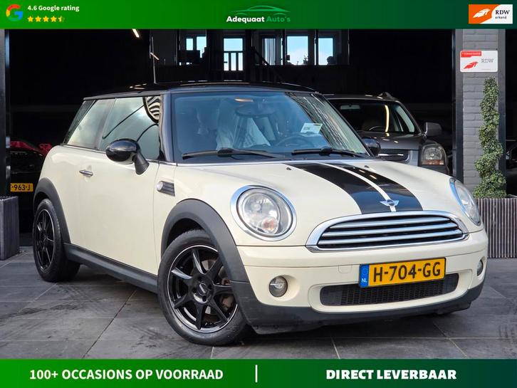Mini Mini 1.6 Cooper|Carplay|Airco|El.Ramen|APK|Bluetooth, Auto's, Mini, Bedrijf, Te koop, Cooper, ABS, Airbags, Airconditioning