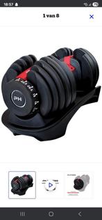 Gezocht!!! Verstelbare dumbells, Sport en Fitness, Fitnessmaterialen, Ophalen of Verzenden, Zo goed als nieuw, Dumbbell