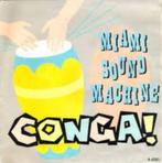 Single (1985) Miami Sound Machine - Conga !, Cd's en Dvd's, Vinyl | Dance en House, Overige formaten, Gebruikt, Ophalen of Verzenden
