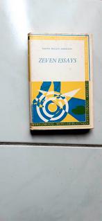 Ralph Waldo Emerson   Zeven essays, Boeken, Ophalen of Verzenden