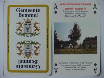 Kaart- en kwartetspel Bemmel beschikbaar voor biedingen