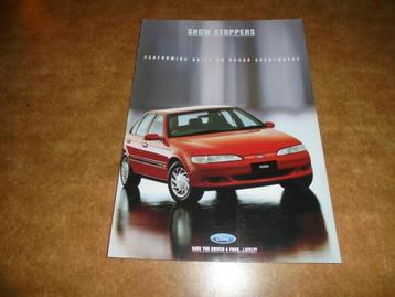 Australische brochure Ford model range  1995