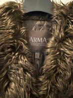 Echt Lederen Arma Mantel - Maat 42, Kleding | Dames, Jassen | Winter, Ophalen of Verzenden, Gedragen, Maat 42/44 (L), Bruin