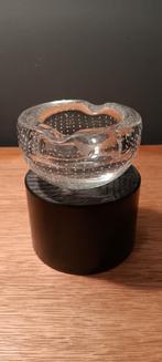 Copier, AD, glasfabriek Leerdam,  asbak, spijkerbolmotief., Antiek en Kunst, Antiek | Glas en Kristal, Ophalen of Verzenden