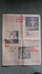 Het Binnenhof, Morgen op de maan, Ophalen of Verzenden, 1960 tot 1980, Nederland, Krant