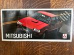 Mitsubishi modellen  folder, Ophalen of Verzenden