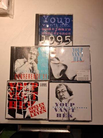 5 CDs van Youp van 't Hek beschikbaar voor biedingen