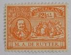 Nederland 1907 -nvph 89 - M.A. de Ruyter  - ab, Postzegels en Munten, Postzegels | Nederland, Ophalen of Verzenden, T/m 1940, Postfris