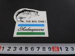 sticker Hengelsport The Big One !  Shakespeare, Ophalen, Zo goed als nieuw, Bedrijf of Vereniging