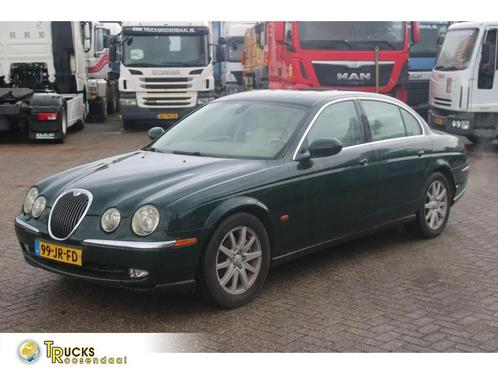 Jaguar S-TYPE 3.0 V6 EXECUTIVE +EURO 3 (bj 2002, automaat), Auto's, Jaguar, Bedrijf, Te koop, S-Type, ABS, Airconditioning, Elektrische buitenspiegels