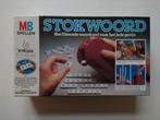 Stokwoord - Vintage spel van MB, Een of twee spelers, Ophalen of Verzenden, Gebruikt, MB Spellen