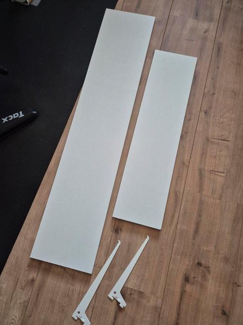 8 Wandplanken inclusief plankdragers, Huis en Inrichting, Woonaccessoires | Wandplanken en Boekenplanken, Zo goed als nieuw, Ophalen
