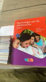 Wim Slot - Psychologie van de adolescentie 26e + flashcards, Ophalen of Verzenden, Zo goed als nieuw, Wim Slot