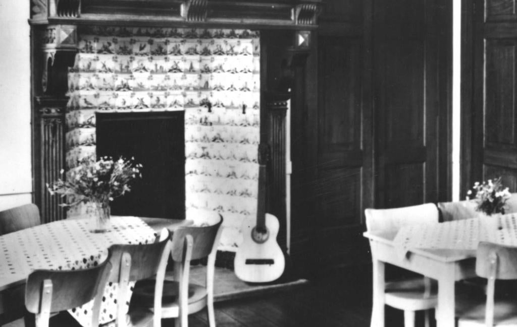 965243 Ubbergen bij Nijmegen 1958 Jeugdherberg Overberg Gelo, Verzamelen, Ansichtkaarten | Nederland, Ophalen of Verzenden, 1940 tot 1960