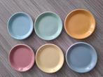 P Regout  set petit four schotels in pastel kleuren, Antiek en Kunst, Ophalen of Verzenden