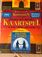 Thema set Kaartspel politiek en intrige kolonisten van catan, Hobby en Vrije tijd, Gezelschapsspellen | Kaartspellen, Ophalen of Verzenden