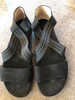 Helvesko zwarte sandalen maat 39 nieuwstaat, Kleding | Dames, Schoenen, Ophalen of Verzenden, Zo goed als nieuw, Zwart, Sandalen of Muiltjes