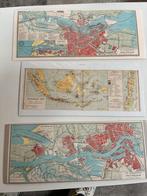 Oude Kaarten Amsterdam, Rotterdam & Nederlands-Indie, Ophalen, 1800 tot 2000, Nederland, Landkaart