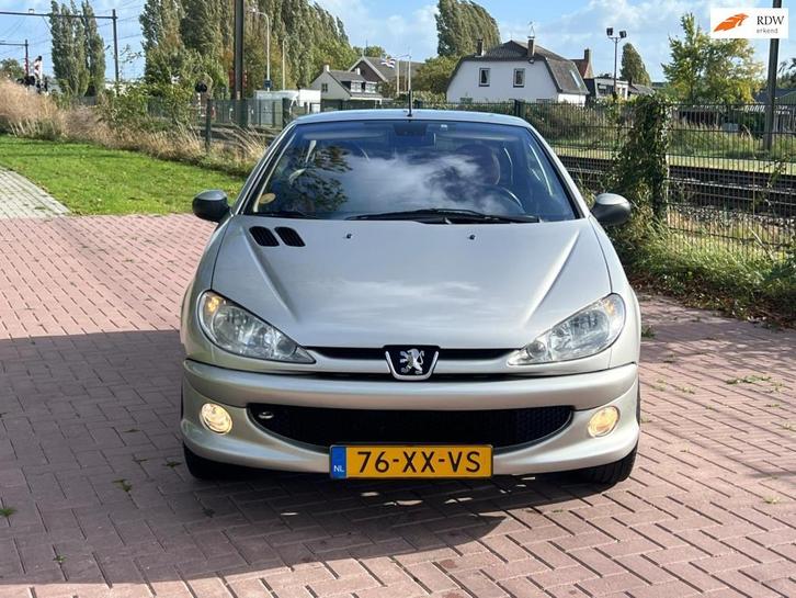 Peugeot 206 CC 1.6-16V - ROLAND GARROS-Mooie|Nette|AUTO-APK, Auto's, Peugeot, Bedrijf, Te koop, ABS, Airbags, Airconditioning