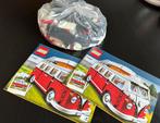 Lego 10220 Volkswagen T1 Camper met boekjes, Ophalen of Verzenden, Zo goed als nieuw, Complete set, Lego