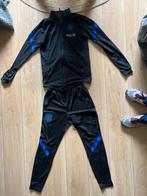 Nederlands Elftal Trainingspak Zwart/Blauw, Kleding | Heren, Ophalen, Zwart, Zo goed als nieuw, Voetbal