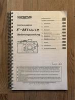 Olympus E-M1 Mark II Handleiding duitstalig, Ophalen of Verzenden
