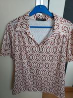Vintage New Collection blouse - Maat L, Kleding | Dames, Bruin, Maat 42/44 (L), Ophalen of Verzenden, Zo goed als nieuw