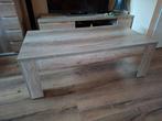 Salontafel 135 cm lang rechthoekig, Ophalen, Gebruikt, 100 tot 150 cm, 50 tot 100 cm