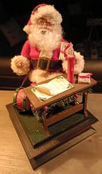 Kerstman met muziek, Huis en Inrichting, Ophalen of Verzenden, Zo goed als nieuw