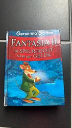 Geronimo Stilton - Fantasia II, leesboek, Boeken, Gelezen, Geronimo Stilton, Ophalen of Verzenden, Fictie algemeen