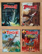 Trigië 4 stripboeken zgan, Boeken, Meerdere comics, Ophalen of Verzenden, Gelezen, Amerika
