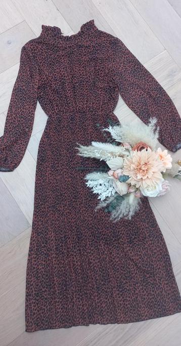 Bohemian Jurk met Plooirok - Herfststijl beschikbaar voor biedingen