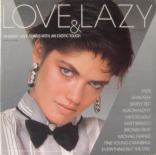 Love & Lazy - 28 Great Love Songs With An Exotic Touch 2LP, Cd's en Dvd's, Vinyl | Verzamelalbums, Zo goed als nieuw, Pop, 12 inch