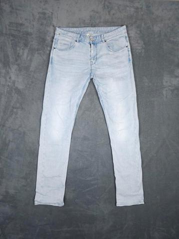 PME Legend Broek W35 L34 Slim Fit Straight Leg Licht Blauw beschikbaar voor biedingen