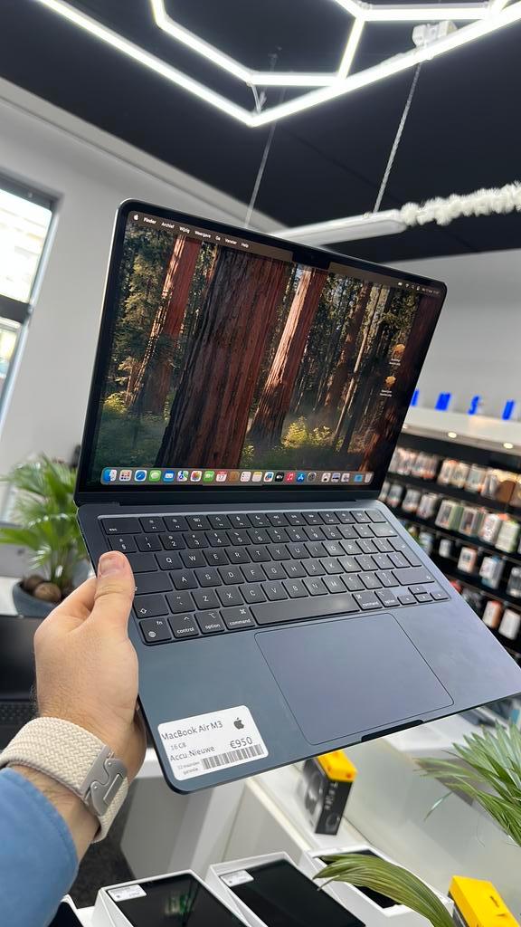 MacBook 2024 | M3 | Nieuwe battery | TempoApple | Garantie, Computers en Software, Apple Macbooks, Zo goed als nieuw, MacBook Air