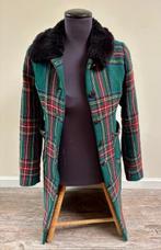 King Louie winterjas, geruit maat 34, Kleding | Dames, Jassen | Winter, Ophalen of Verzenden, Zo goed als nieuw, King Louie, Maat 34 (XS) of kleiner