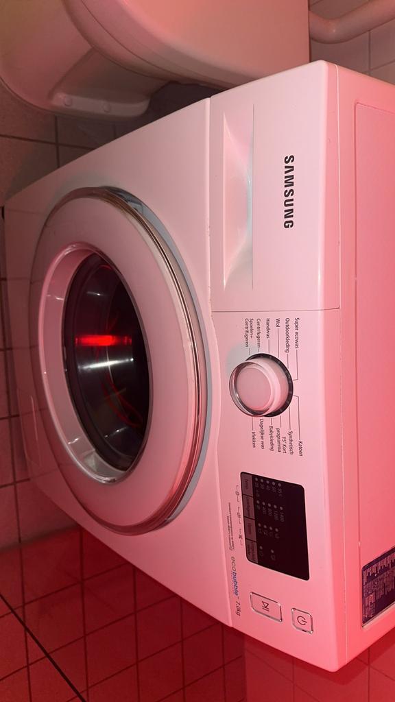 Samsung Wasmachine - Voorlader - Gebruikt, Witgoed en Apparatuur, Wasmachines, Gebruikt, Voorlader, 6 tot 8 kg, 85 tot 90 cm, 1200 tot 1600 toeren